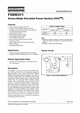 DataSheet FSDH0165 pdf